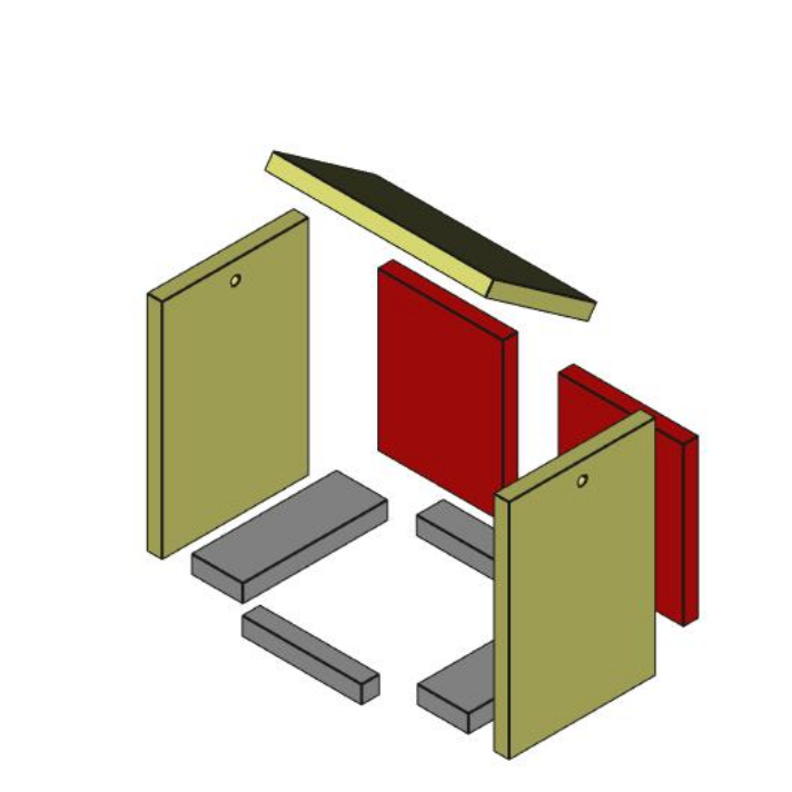 Capri Brennraum hinten Set 2 pcs