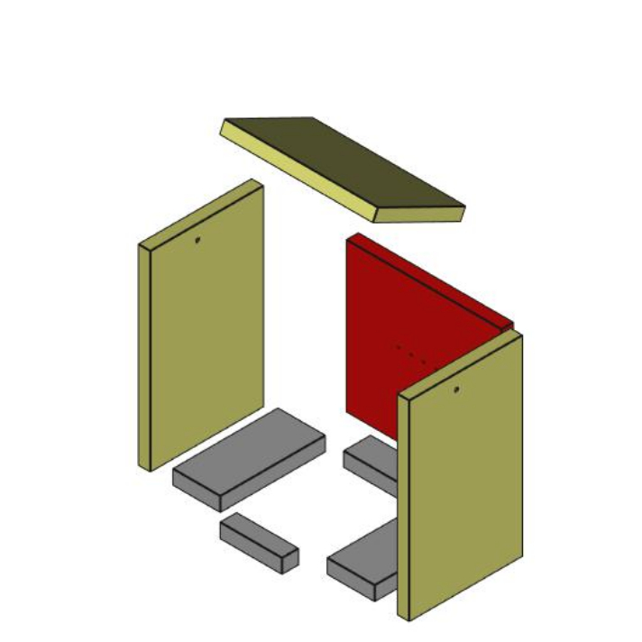 Toledo Brennraum hinten 340 x 327 x 25 mm