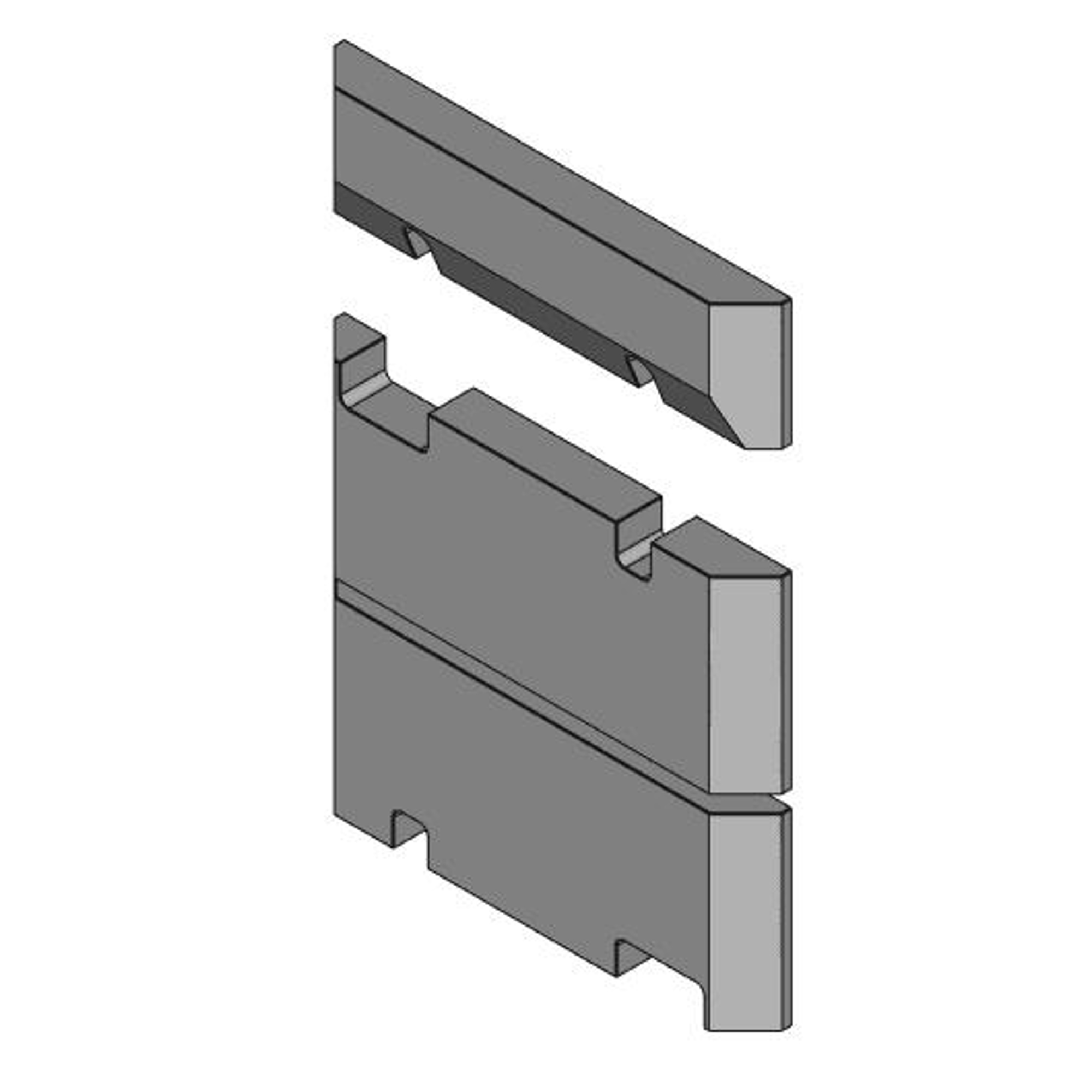 Conforto Werkstattofen K6 2.0 Brennraum vorne Set 3-teilig